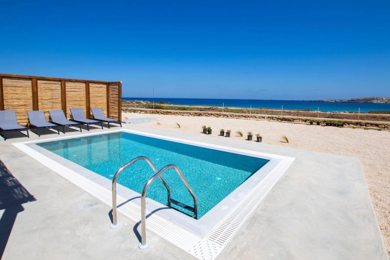 Cato Agro 5, Seafront Villa With Private Pool Afiartis Luaran gambar